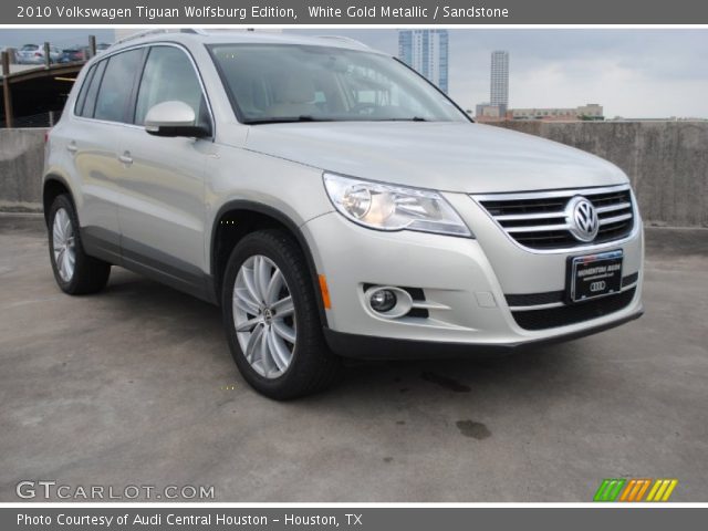 2010 Volkswagen Tiguan Wolfsburg Edition in White Gold Metallic