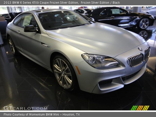 2013 BMW 6 Series 650i Coupe Frozen Silver Edition in Frozen Silver Edition