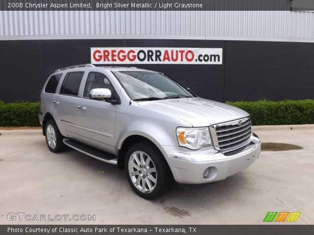 2008 Chrysler Aspen Limited in Bright Silver Metallic