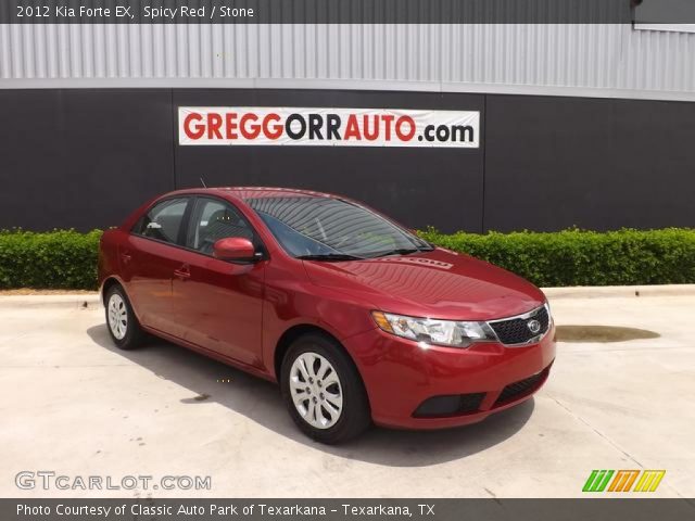 2012 Kia Forte EX in Spicy Red