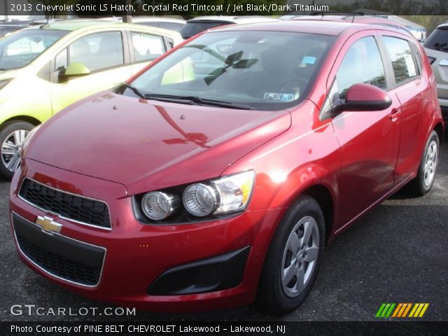 2013 Chevrolet Sonic LS Hatch in Crystal Red Tintcoat