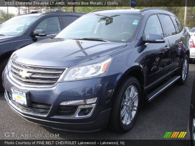 2013 Chevrolet Traverse LT AWD in Atlantis Blue Metallic