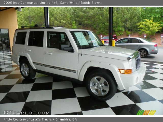 2006 Jeep Commander Limited 4x4 in Stone White
