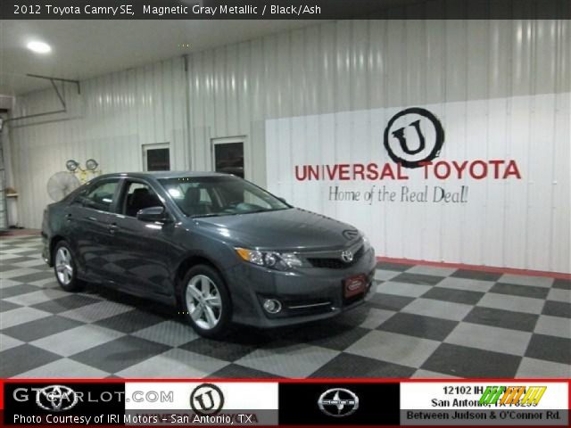 2012 Toyota Camry SE in Magnetic Gray Metallic