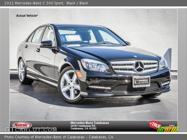 2011 Mercedes-Benz C 300 Sport in Black