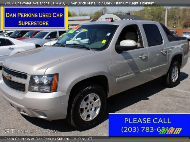 2007 Chevrolet Avalanche LT 4WD in Silver Birch Metallic