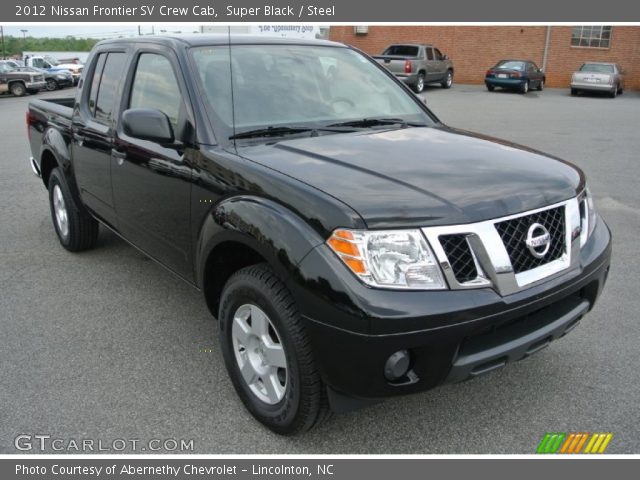2012 Nissan Frontier SV Crew Cab in Super Black