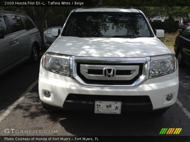 2009 Honda Pilot EX-L in Taffeta White