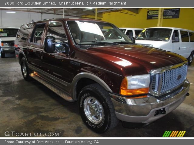 2000 Ford Excursion Limited in Chestnut Metallic