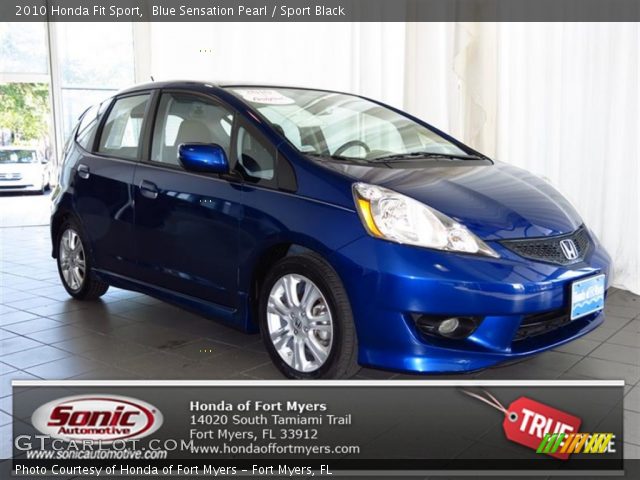2010 Honda Fit Sport in Blue Sensation Pearl
