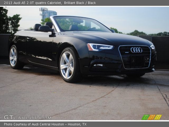 2013 Audi A5 2.0T quattro Cabriolet in Brilliant Black