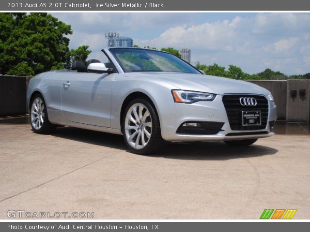2013 Audi A5 2.0T Cabriolet in Ice Silver Metallic