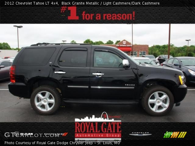 2012 Chevrolet Tahoe LT 4x4 in Black Granite Metallic