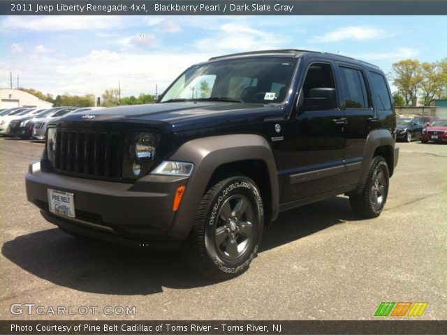 2011 Jeep Liberty Renegade 4x4 in Blackberry Pearl