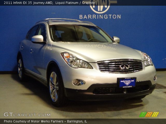 2011 Infiniti EX 35 Journey AWD in Liquid Platinum