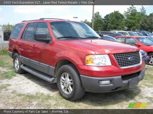 2003 Ford Expedition XLT in Laser Red Tinted Metallic