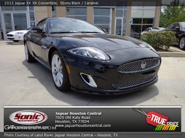 2013 Jaguar XK XK Convertible in Ebony Black