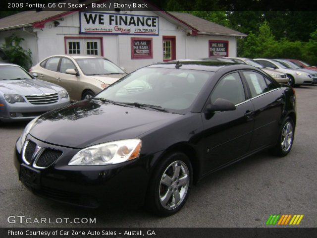 2008 Pontiac G6 GT Sedan in Black