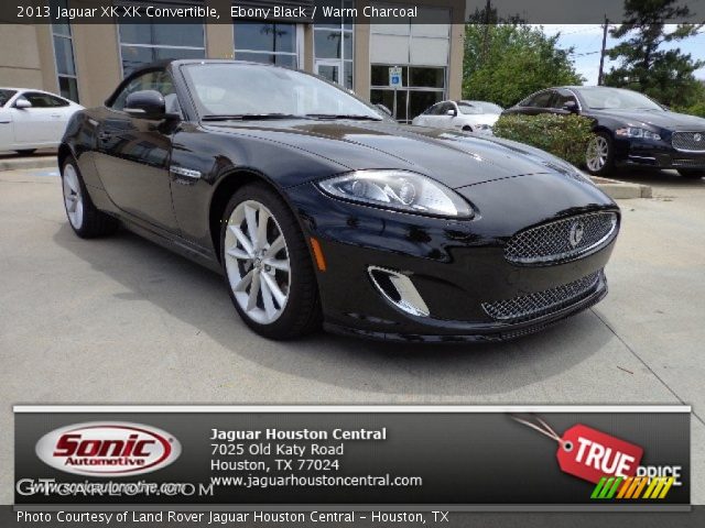 2013 Jaguar XK XK Convertible in Ebony Black