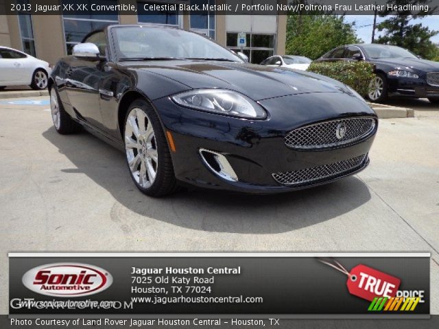 2013 Jaguar XK XK Convertible in Celestial Black Metallic