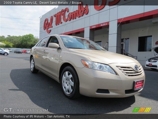 2009 Toyota Camry LE in Desert Sand Metallic