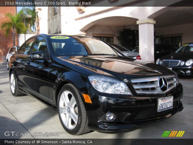 2010 Mercedes-Benz C 300 Sport in Black