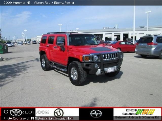 2009 Hummer H3  in Victory Red