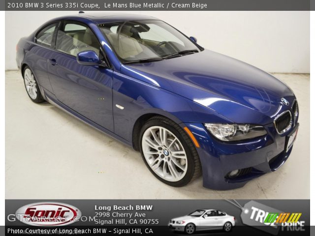 2010 BMW 3 Series 335i Coupe in Le Mans Blue Metallic