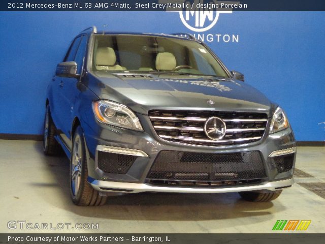 2012 Mercedes-Benz ML 63 AMG 4Matic in Steel Grey Metallic