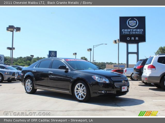 2011 Chevrolet Malibu LTZ in Black Granite Metallic