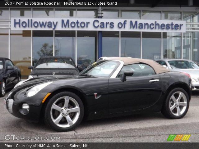 2007 Pontiac Solstice Roadster in Mysterious Black