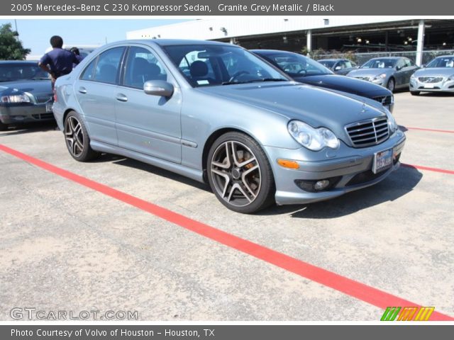 2005 Mercedes-Benz C 230 Kompressor Sedan in Granite Grey Metallic