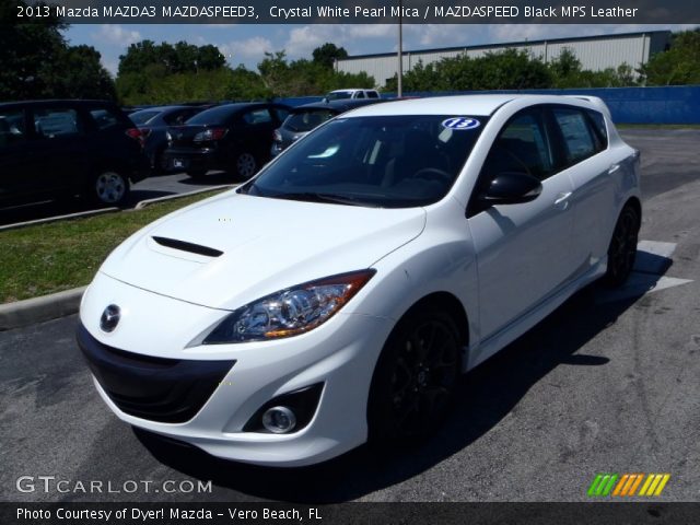 2013 Mazda MAZDA3 MAZDASPEED3 in Crystal White Pearl Mica