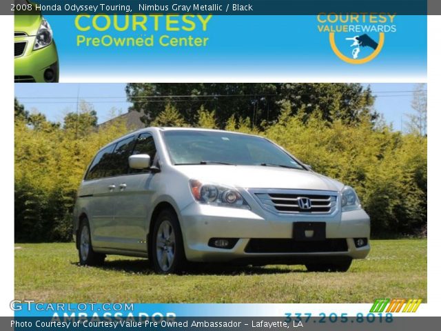 2008 Honda Odyssey Touring in Nimbus Gray Metallic