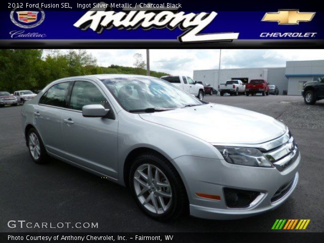 2012 Ford Fusion SEL in Ingot Silver Metallic