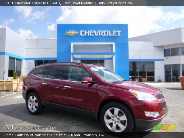 2011 Chevrolet Traverse LT AWD in Red Jewel Metallic