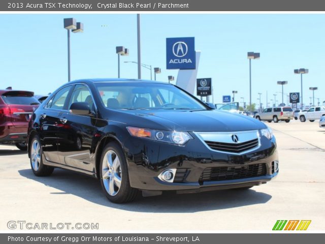 2013 Acura TSX Technology in Crystal Black Pearl