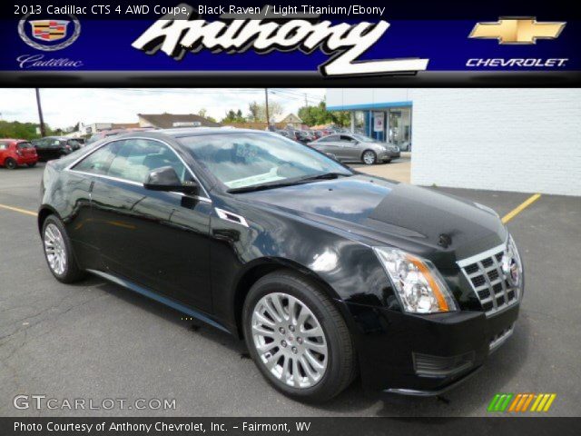 2013 Cadillac CTS 4 AWD Coupe in Black Raven