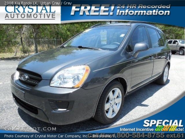 2008 Kia Rondo LX in Urban Gray