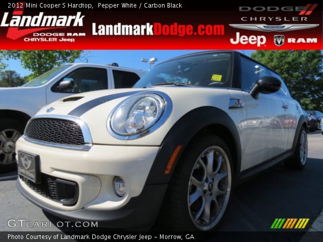 2012 Mini Cooper S Hardtop in Pepper White