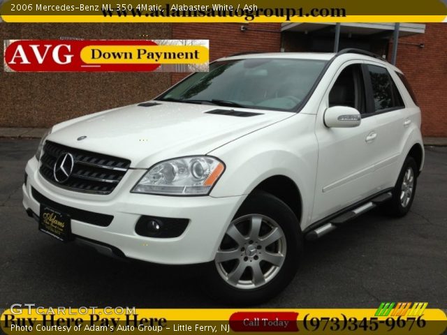 2006 Mercedes-Benz ML 350 4Matic in Alabaster White