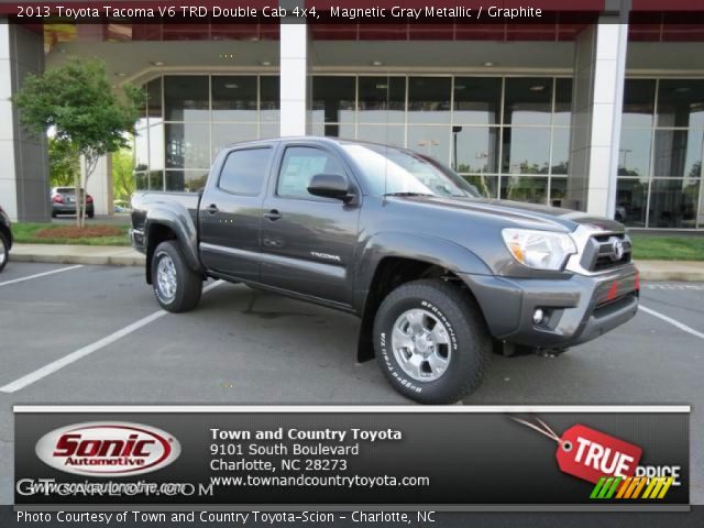 2013 Toyota Tacoma V6 TRD Double Cab 4x4 in Magnetic Gray Metallic