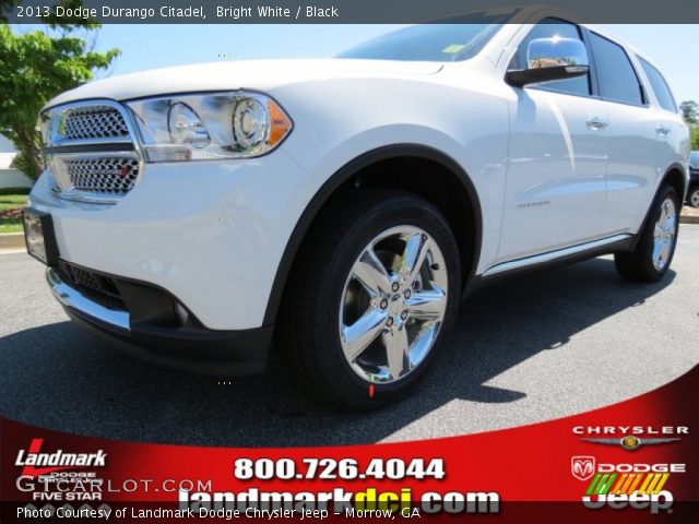 2013 Dodge Durango Citadel in Bright White