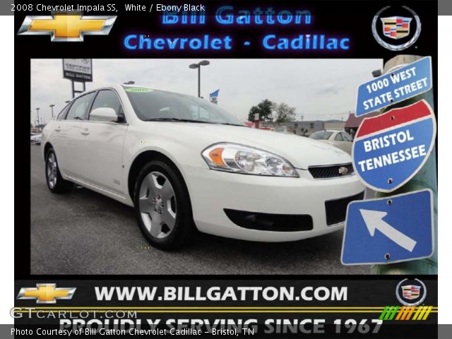 2008 Chevrolet Impala SS in White