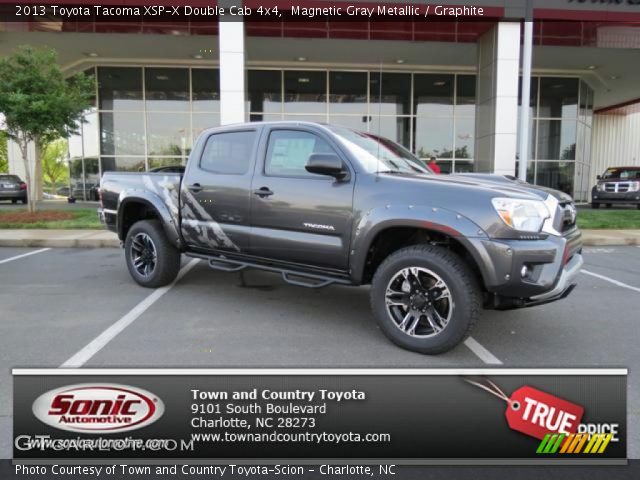 2013 Toyota Tacoma XSP-X Double Cab 4x4 in Magnetic Gray Metallic