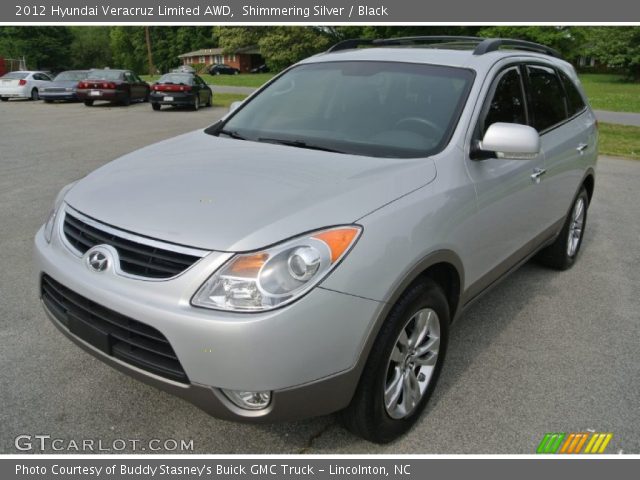 2012 Hyundai Veracruz Limited AWD in Shimmering Silver