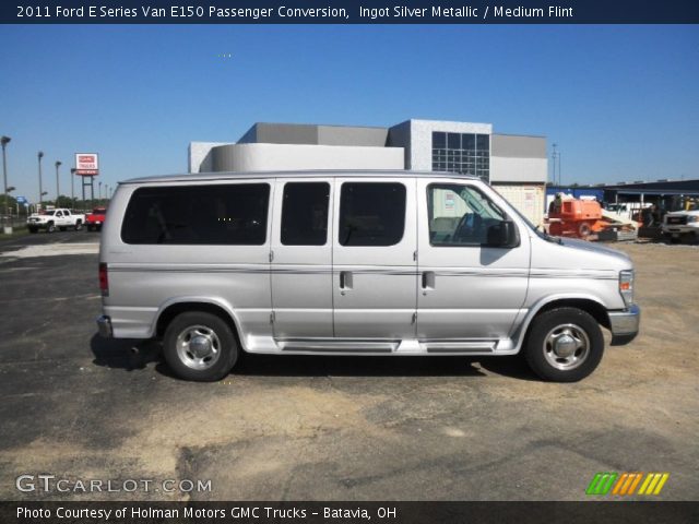 2011 Ford E Series Van E150 Passenger Conversion in Ingot Silver Metallic