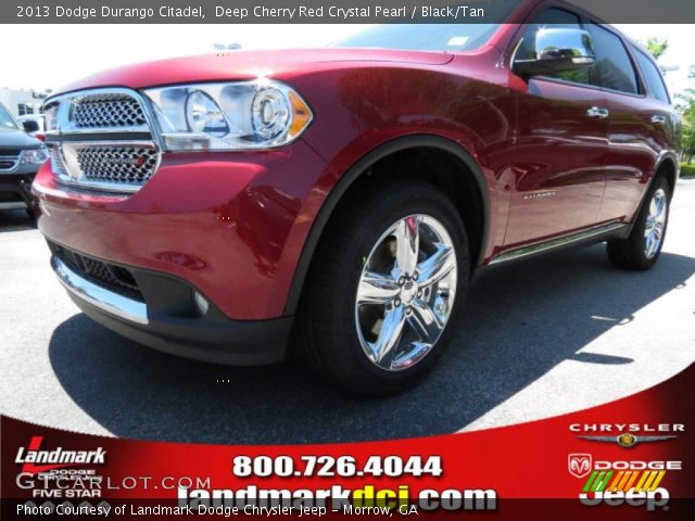 2013 Dodge Durango Citadel in Deep Cherry Red Crystal Pearl