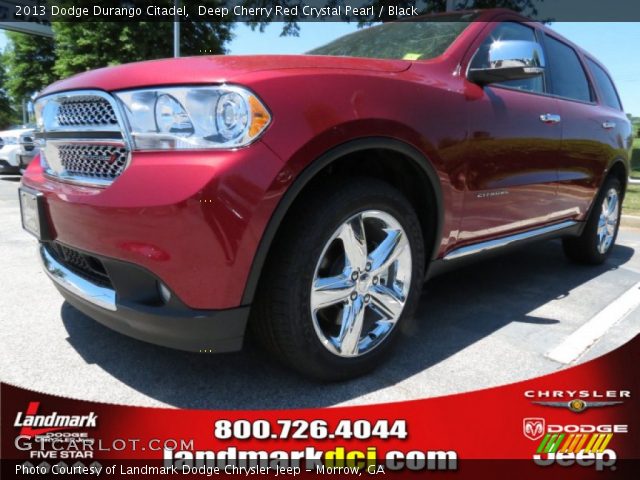 2013 Dodge Durango Citadel in Deep Cherry Red Crystal Pearl