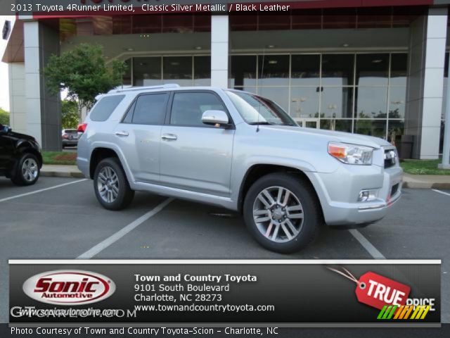 2013 Toyota 4Runner Limited in Classic Silver Metallic